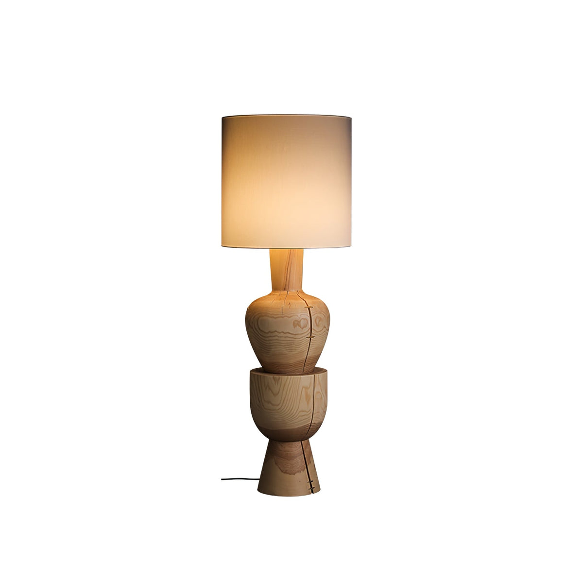 Sylvia Wood Floor Lamp — product and interior detail 22