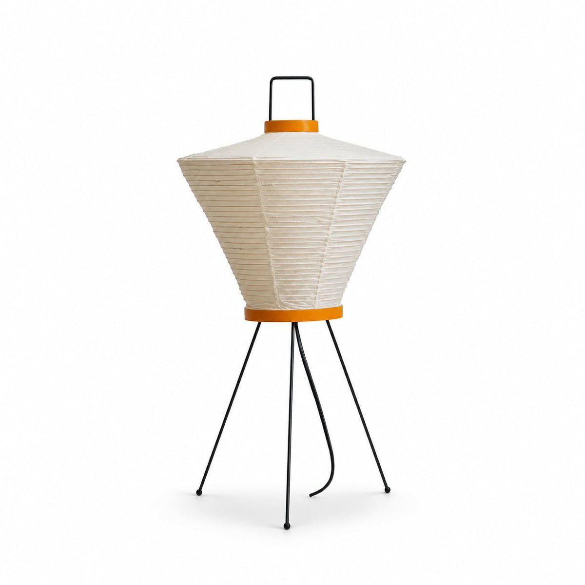 Tavira Tripod Paper Lantern Table Lamp — White