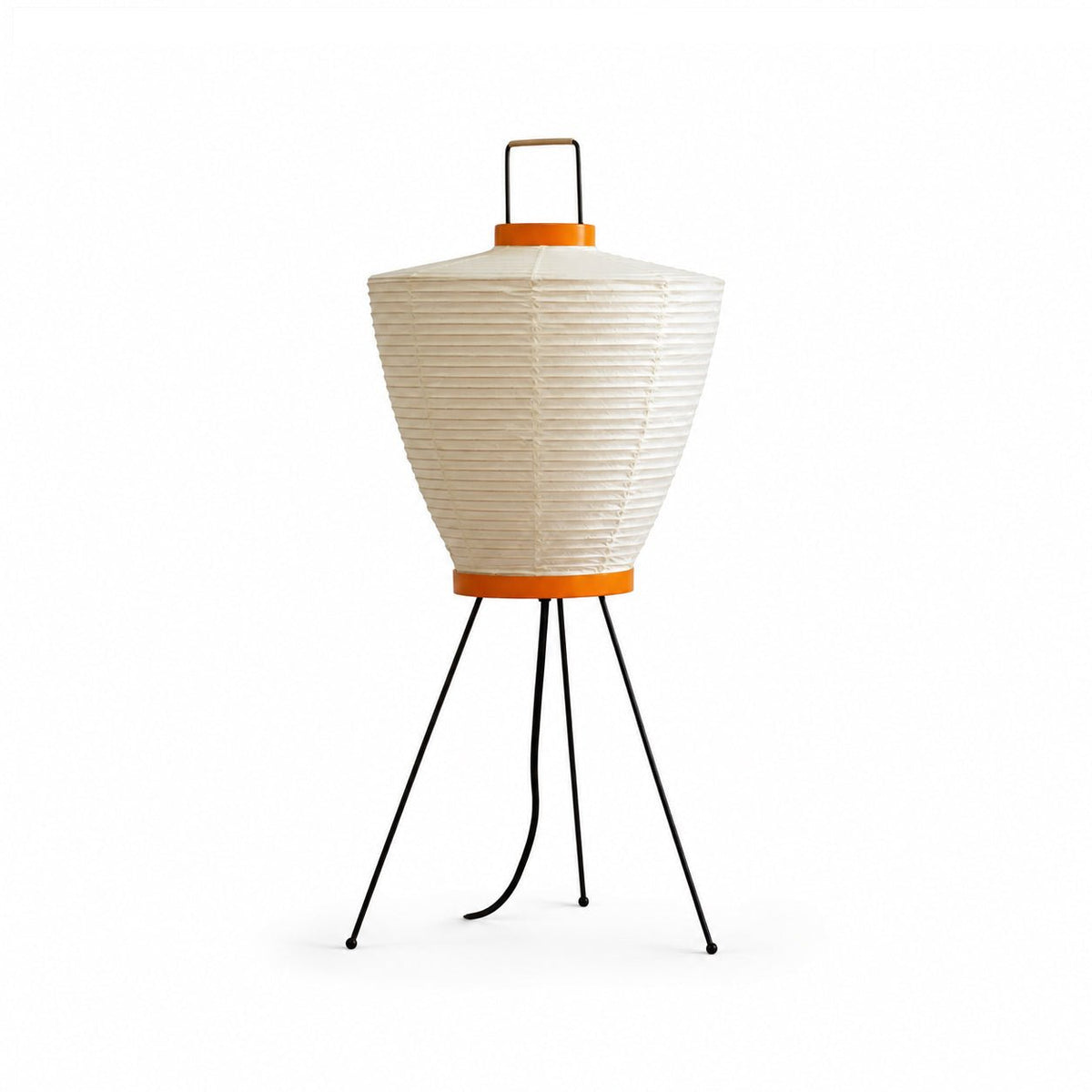 Tavira Tripod Paper Lantern Table Lamp — White