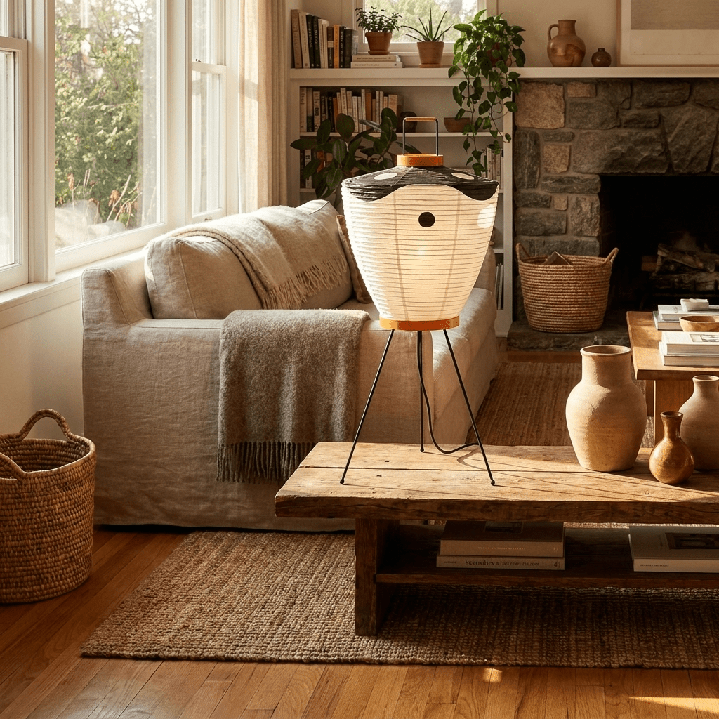 Tavira Tripod Paper Lantern Table Lamp — product detail 5