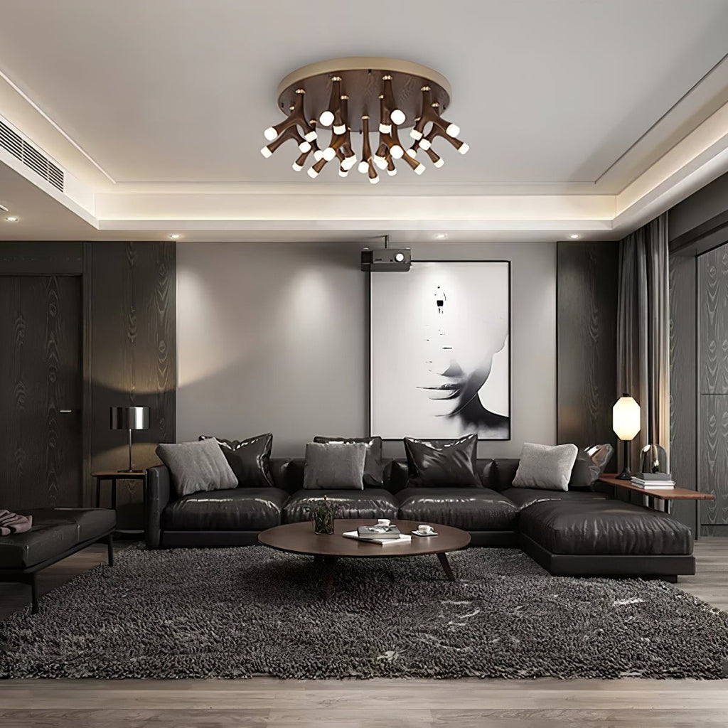 Tentacle Ceiling Lamp — product and interior detail 2