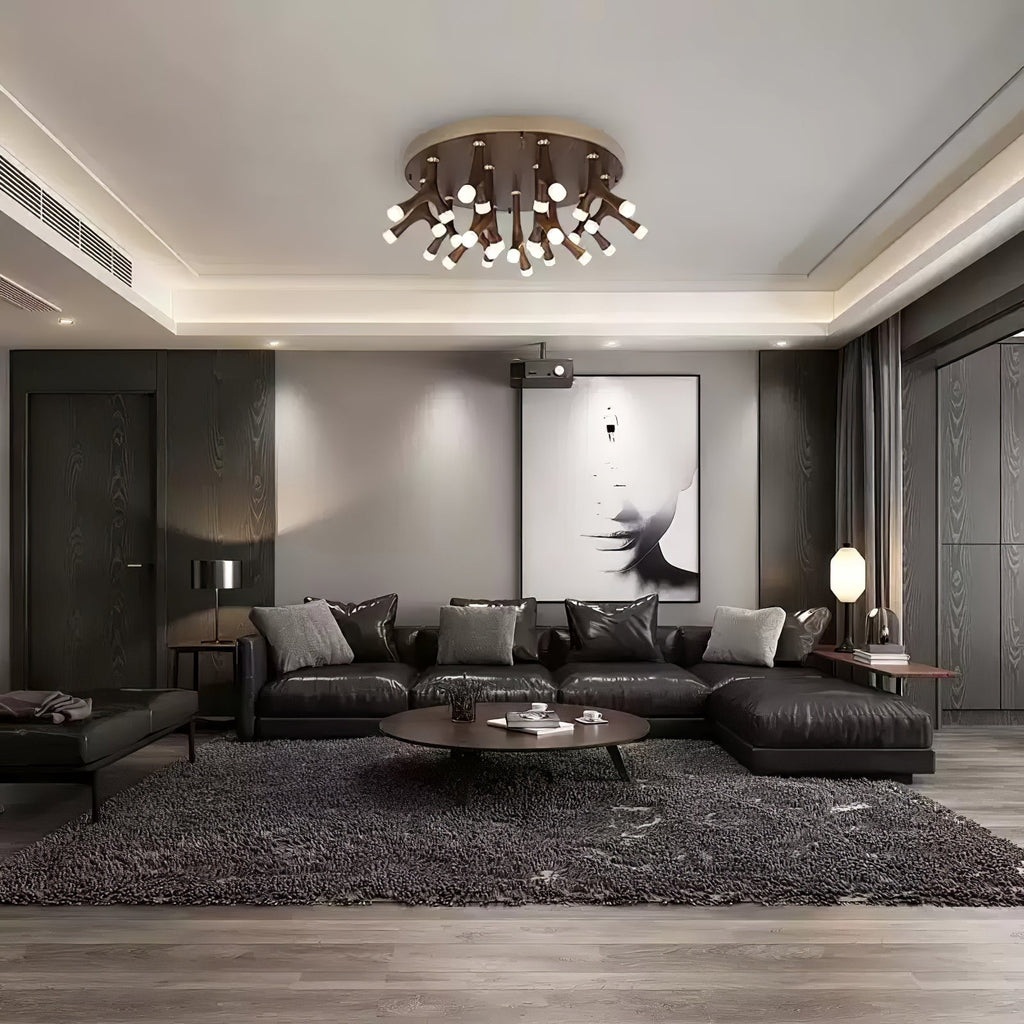 Tentacle Ceiling Lamp — product and interior detail 15