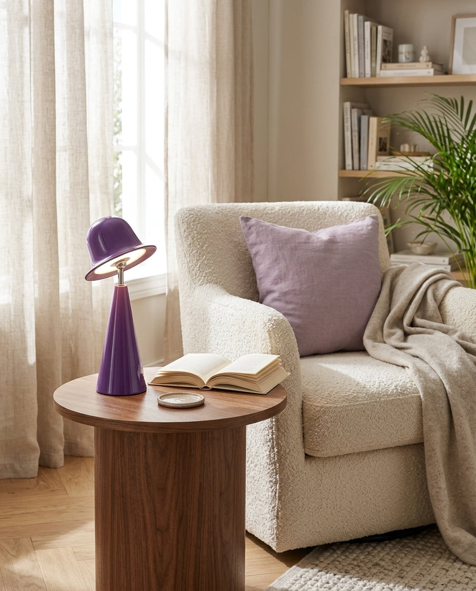 Tilven Magnetic Tilt Rechargeable Table Lamp — product, finish and specification view 8