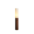 Timber Column Wood and Fabric Floor Lamp - product view 21