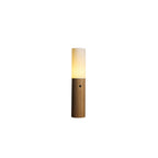 Timber Column Wood and Fabric Floor Lamp - product view 22