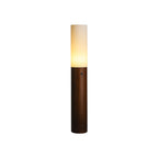 Timber Column Wood and Fabric Floor Lamp - product view 24