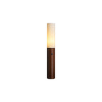 Timber Column Wood and Fabric Floor Lamp - product view 25