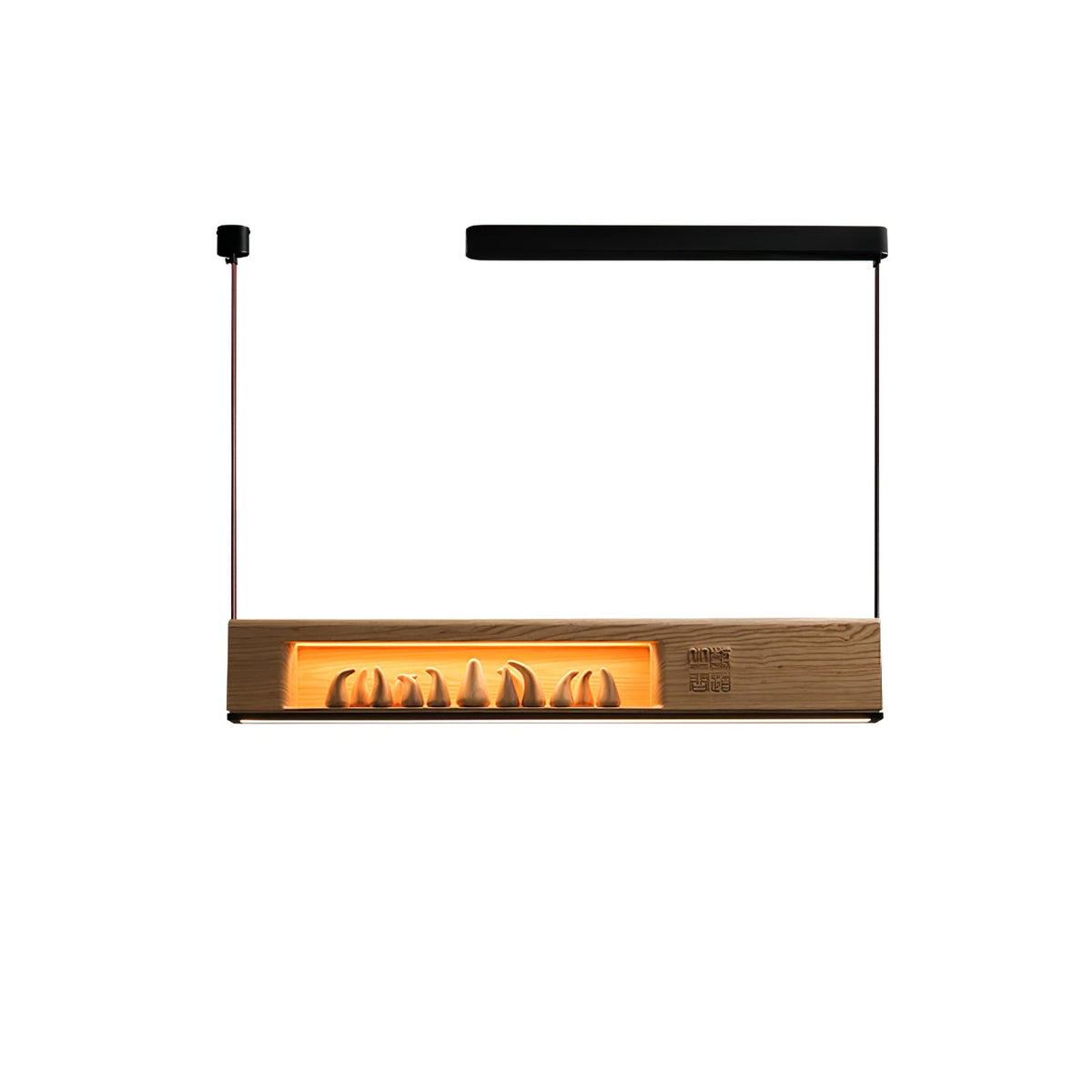 Timber Horizon Pendant Light — product and interior detail 12