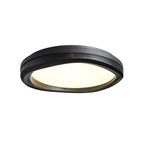 Timber Round Wood Ceiling Lamp — product and interior detail 7