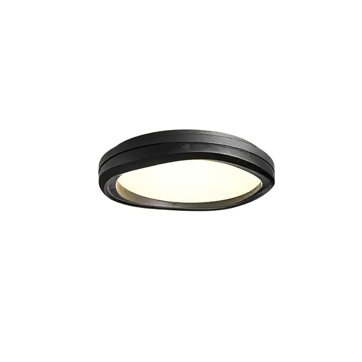 Timber Round Wood Ceiling Lamp — product and interior detail 29