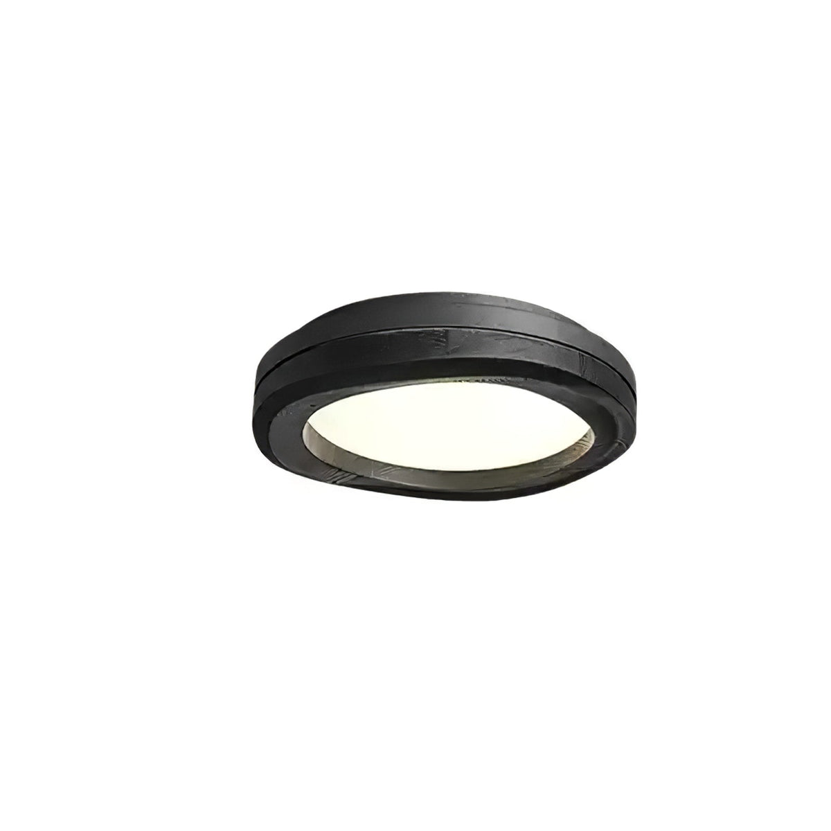 Timber Round Wood Ceiling Lamp — product and interior detail 31