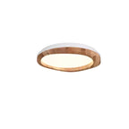 Timber Round Wood Ceiling Lamp — product and interior detail 37
