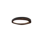 Timber Round Wood Ceiling Lamp — product and interior detail 40
