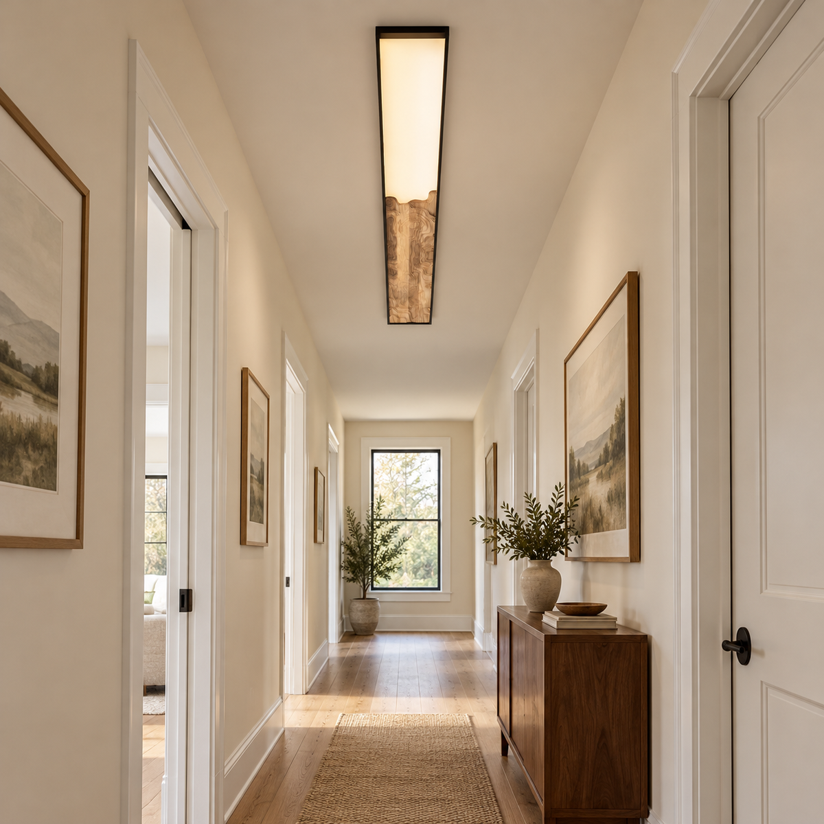 Topographic Lumen Sconce — product and interior detail 2