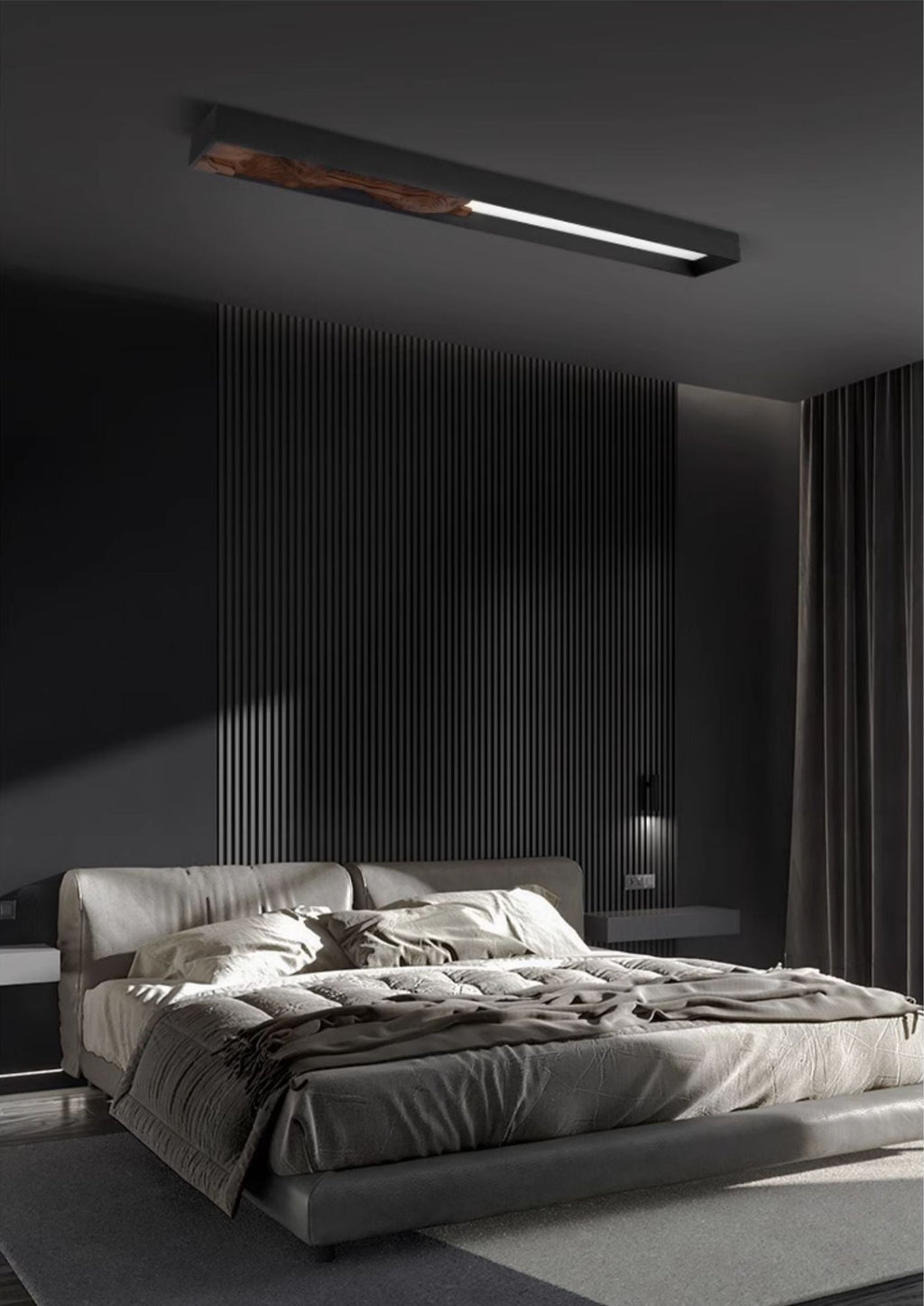 Topographic Lumen Sconce — product and interior detail 16