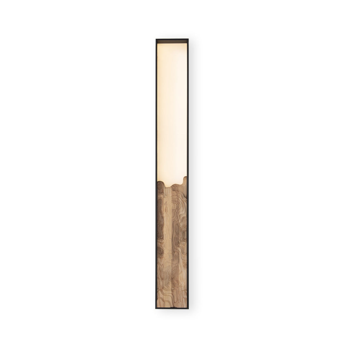 Topographic Lumen Sconce — product and interior detail 20