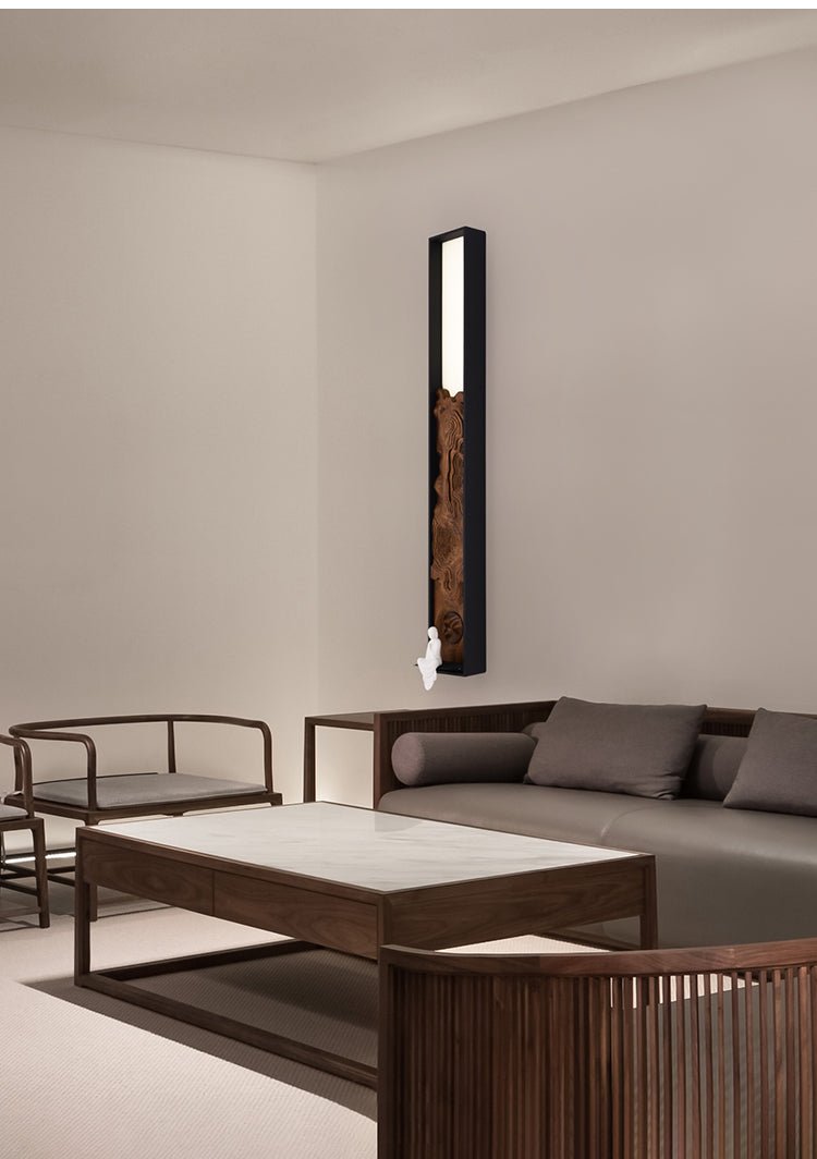 Topographic Lumen Sconce — product and interior detail 33