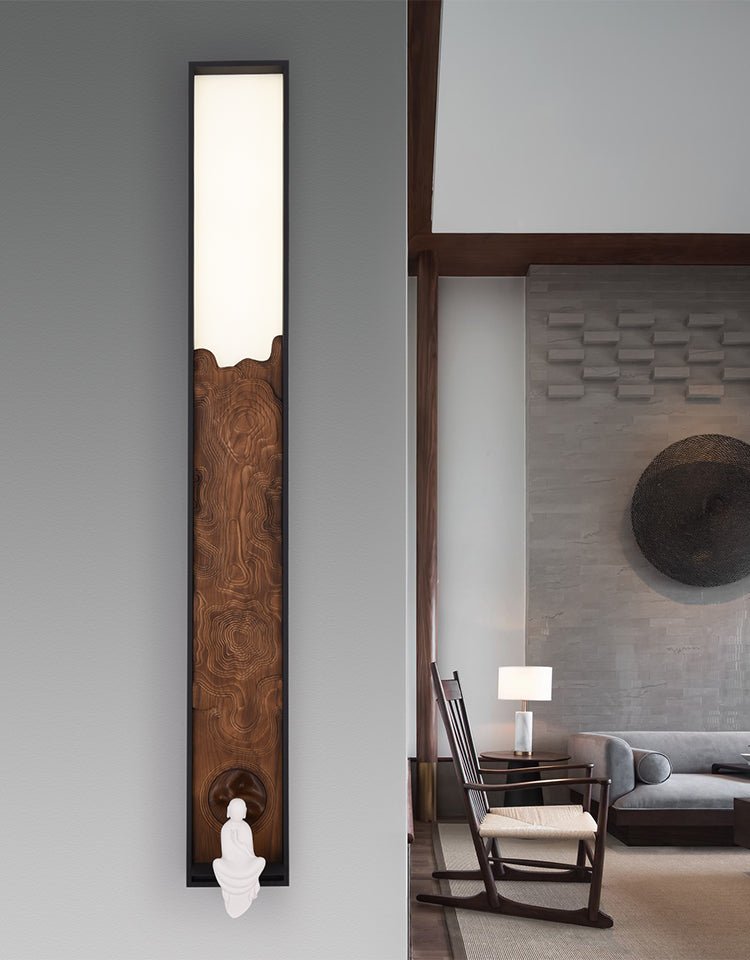 Topographic Lumen Sconce — product and interior detail 34