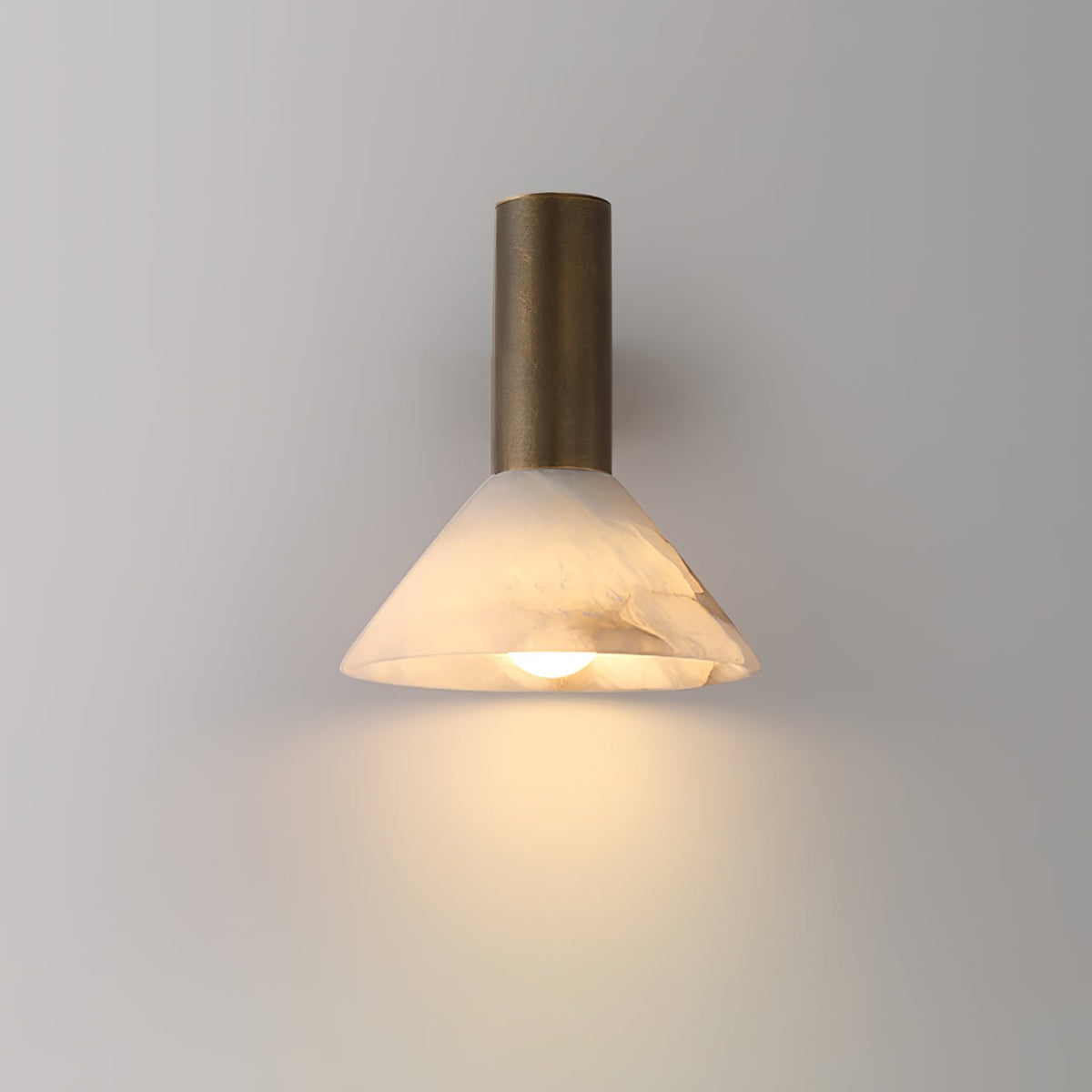 Torres Alabaster Cone Wall Sconce – wall sconce product view 3