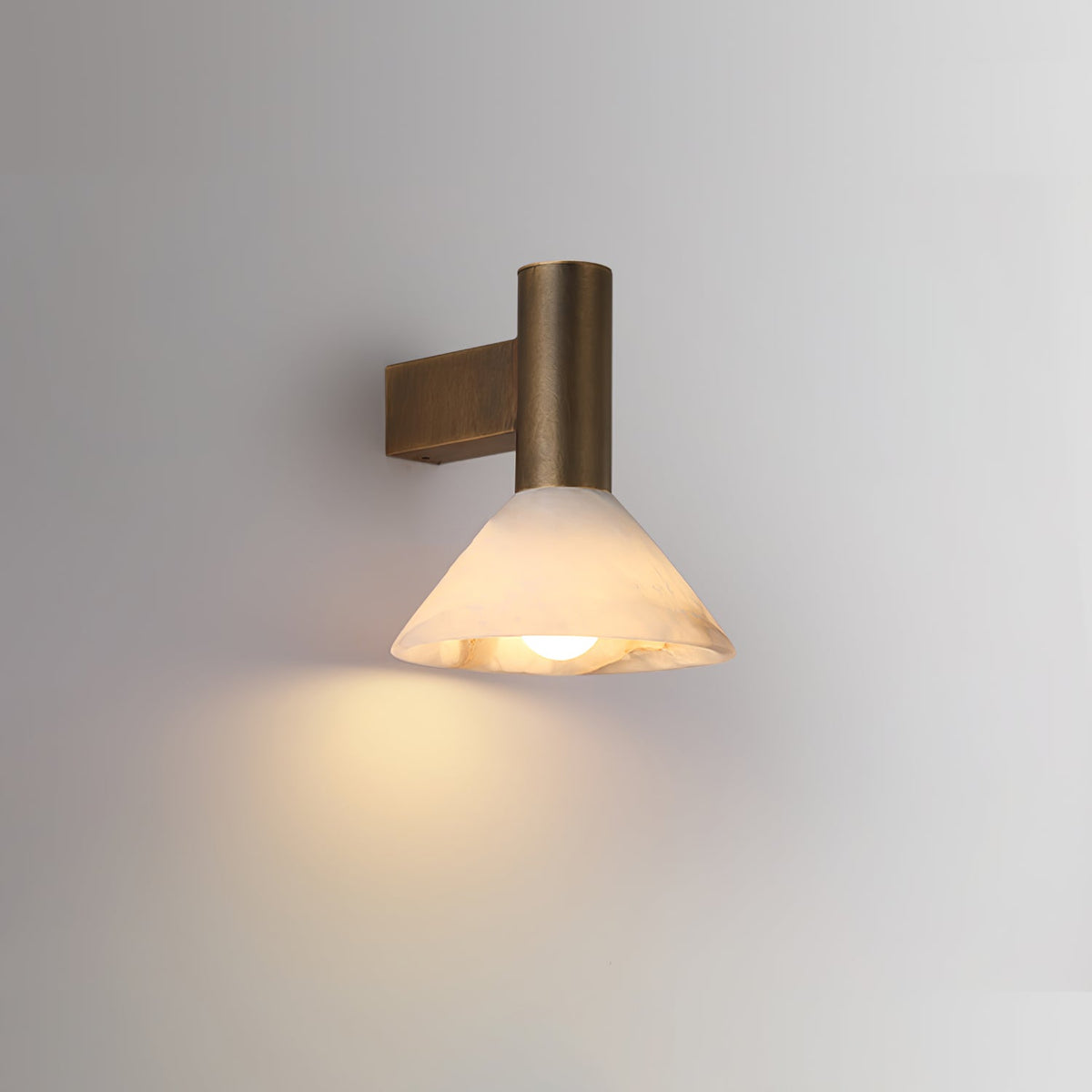 Torres Alabaster Cone Wall Sconce – wall sconce product view 9