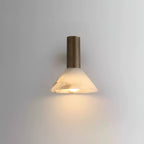 Torres Alabaster Cone Wall Sconce – wall sconce product view 10