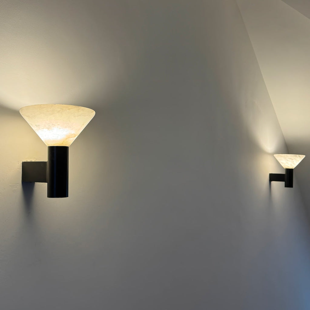 Torres Alabaster Cone Wall Sconce – wall sconce product view 19