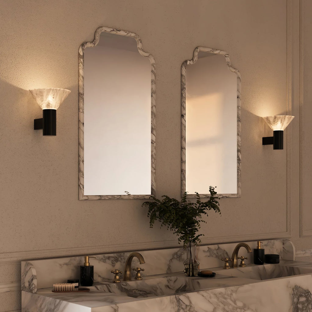 Torres Alabaster Cone Wall Sconce – wall sconce product view 26