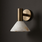 Torres Alabaster Cone Wall Sconce – wall sconce product view 29