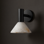 Torres Alabaster Cone Wall Sconce – wall sconce product view 30