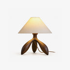 Trefoil Wood Table Lamp — product view