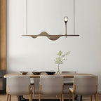 Tsunami Wave Chandelier — product and interior detail 2