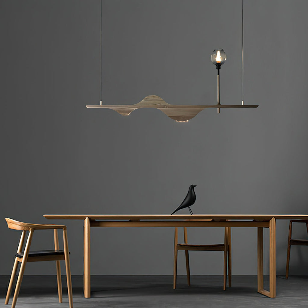 Tsunami Wave Chandelier — product and interior detail 4