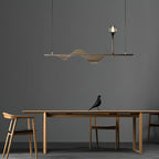 Tsunami Wave Chandelier — product and interior detail 4