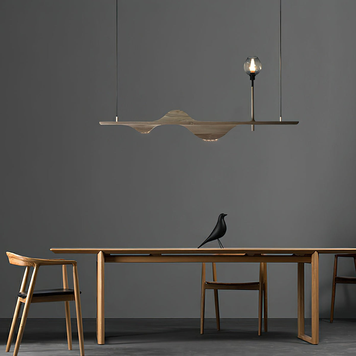 Tsunami Wave Chandelier — product and interior detail 4