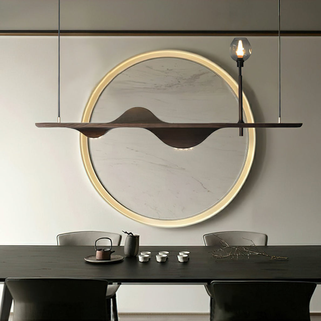Tsunami Wave Chandelier — product and interior detail 6