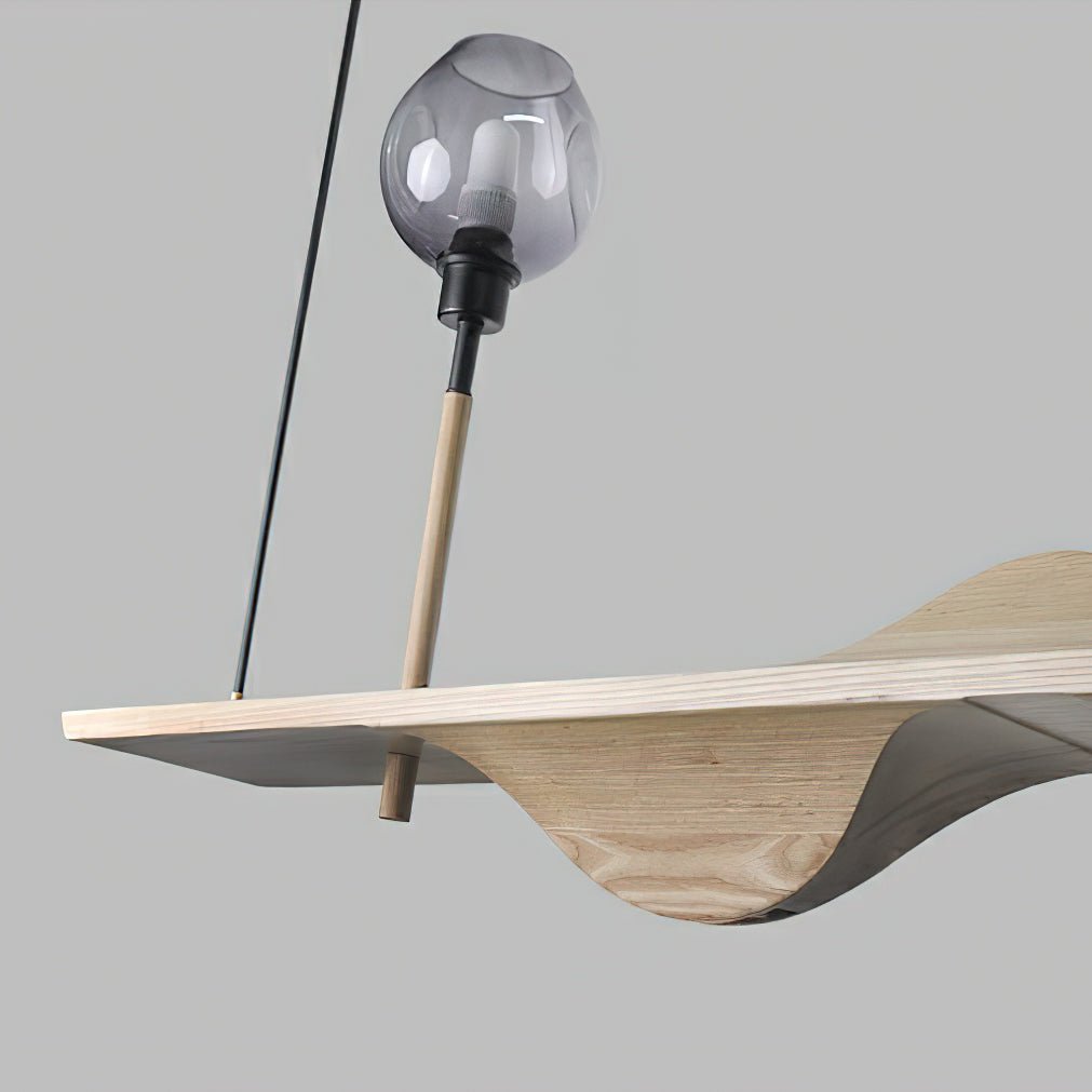 Tsunami Wave Chandelier — product and interior detail 7