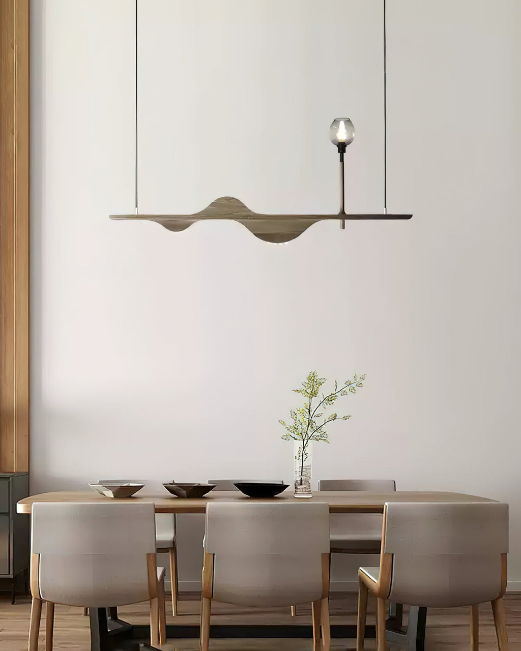 Tsunami Wave Chandelier — product and interior detail 11