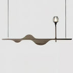 Tsunami Wave Chandelier — product and interior detail 13