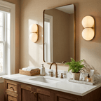 Two Globe Colored Glass Wall Sconce — design detail 2