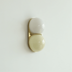 Two Globe Colored Glass Wall Sconce — design detail 7