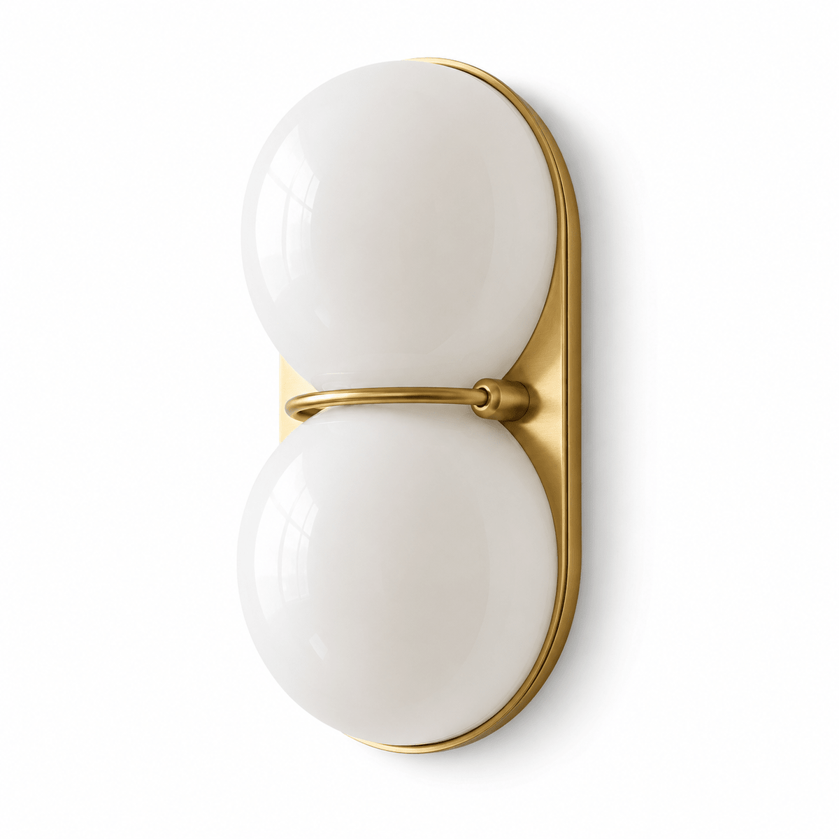 Two Globe Colored Glass Wall Sconce — design detail 9