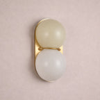 Two Globe Colored Glass Wall Sconce — design detail 17