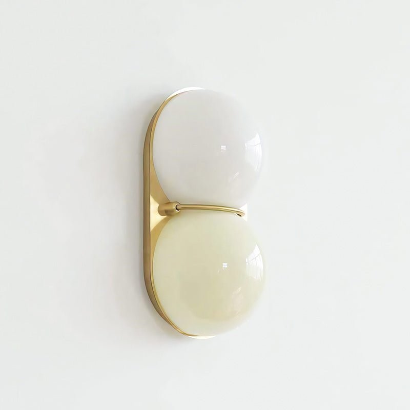 Two Globe Colored Glass Wall Sconce — design detail 19