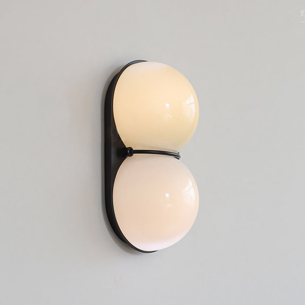 Two Globe Colored Glass Wall Sconce — design detail 20
