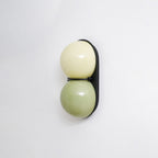 Two Globe Colored Glass Wall Sconce — design detail 24
