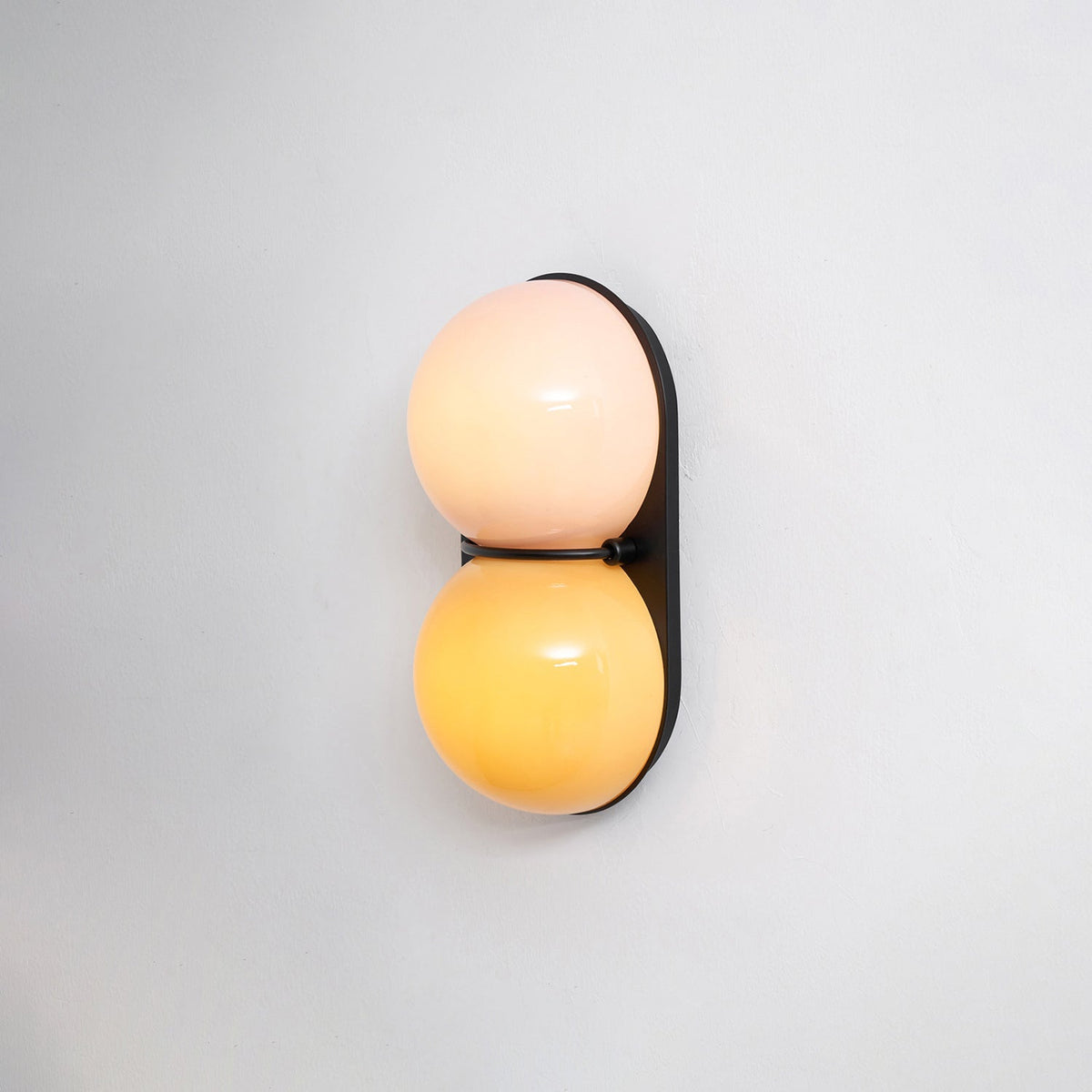 Two Globe Colored Glass Wall Sconce — design detail 30
