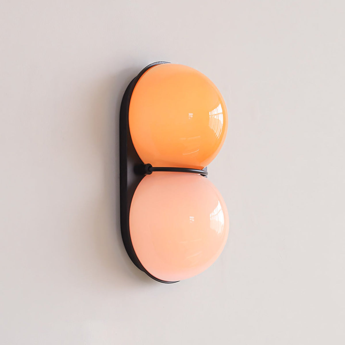 Two Globe Colored Glass Wall Sconce — design detail 32