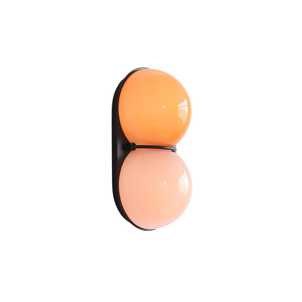 Two Globe Colored Glass Wall Sconce — design detail 36