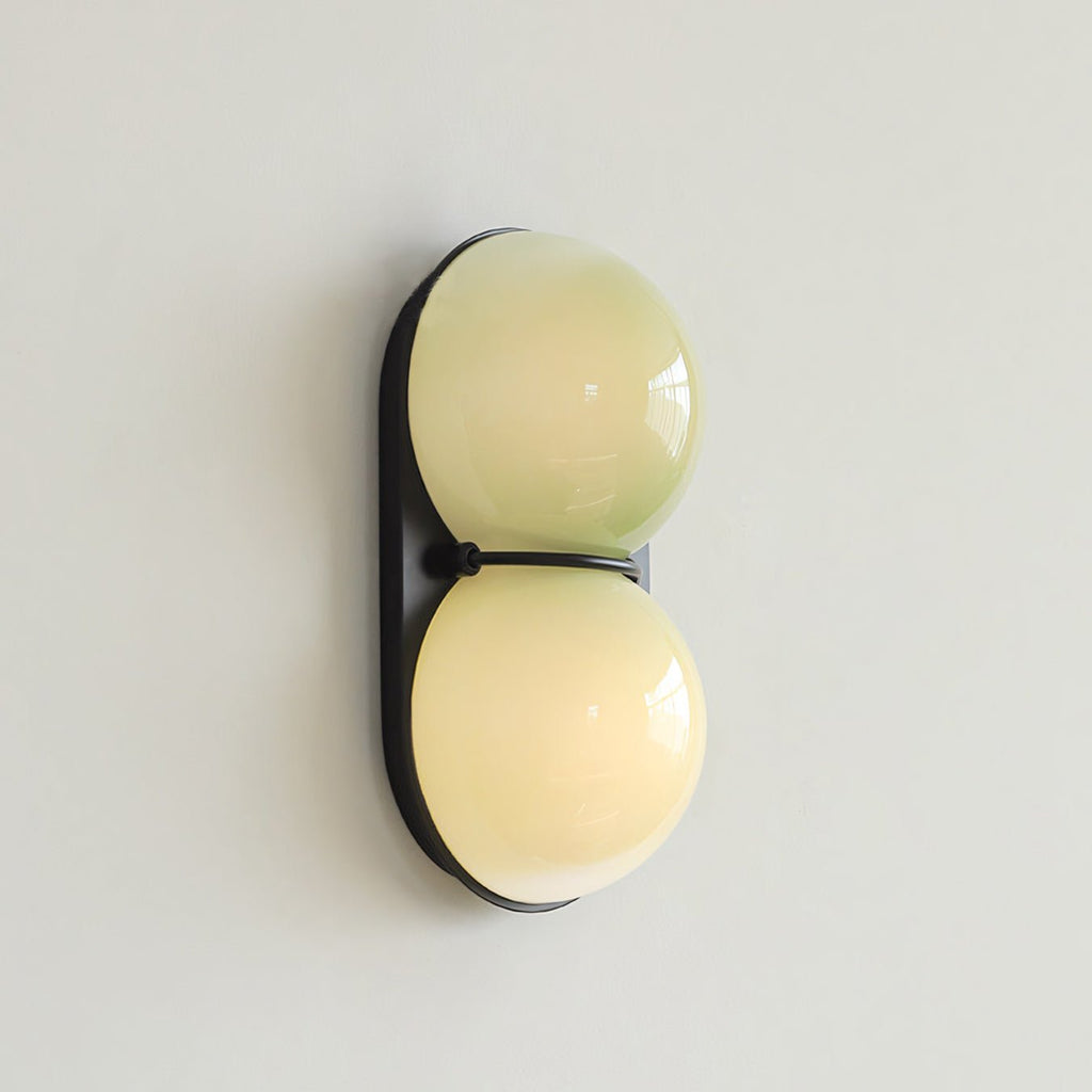 Two Globe Colored Glass Wall Sconce — design detail 39