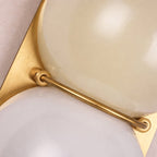 Two Globe Colored Glass Wall Sconce — design detail 42